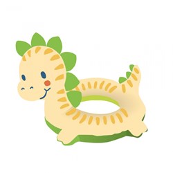 Heless doll swim ring dino 35-45cm plastic toy